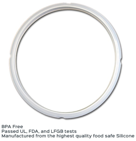 Instant Pot® 3-quart Sealing Ring, front view