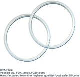 Instant Pot® 5 & 6-quart Clear Sealing Ring, 2-pack, front view