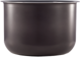 Instant Pot® 8QT Aluminum Inner Cooking Pot with Ceramic-Coated Interior, front view