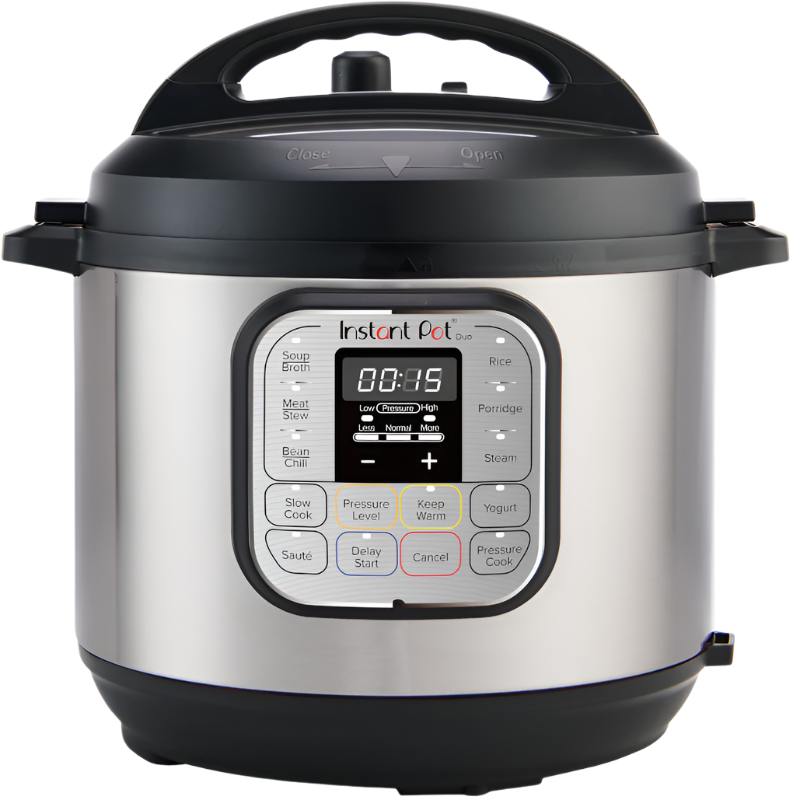 Instant Pot® Duo™ Mini 3QT Multi-Use Pressure Cooker, front view