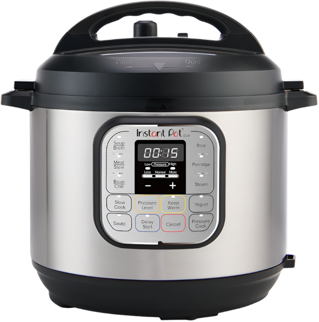 Instant Pot® Duo™ Mini 3QT Multi-Use Pressure Cooker, front view