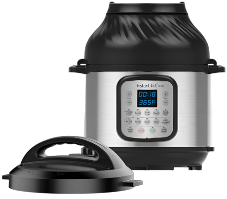 Instant Pot® Duo Crisp™ + Air Fryer 6QT Multi-Use Pressure Cooker, front view
