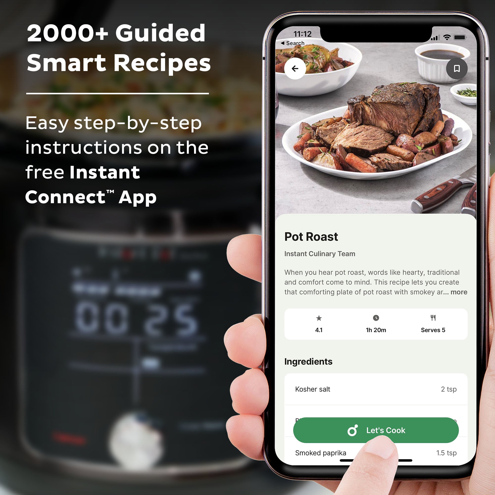 Instant Pot® Pro™ Plus 6QT Smart Multi-Cooker