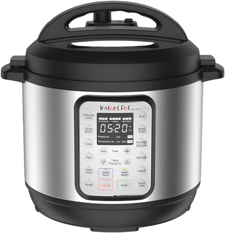 Instant Pot® Duo™ Plus 3QT Mini Multi-Use Pressure Cooker, front view
