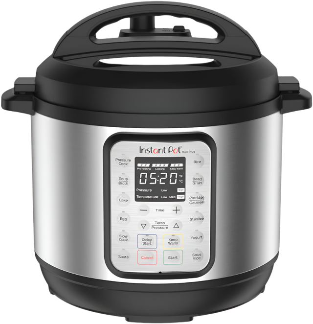 Instant Pot® Duo™ Plus 3QT Mini Multi-Use Pressure Cooker, front view