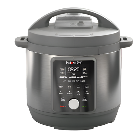 Instant Pot® Duo™ Plus 6QT Multi-Use Pressure Cooker, front view
