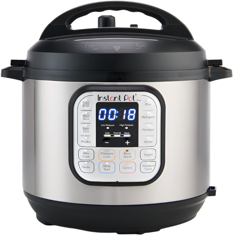 Instant Pot® Duo™ 8QT Multi-Use Pressure Cooker, front view