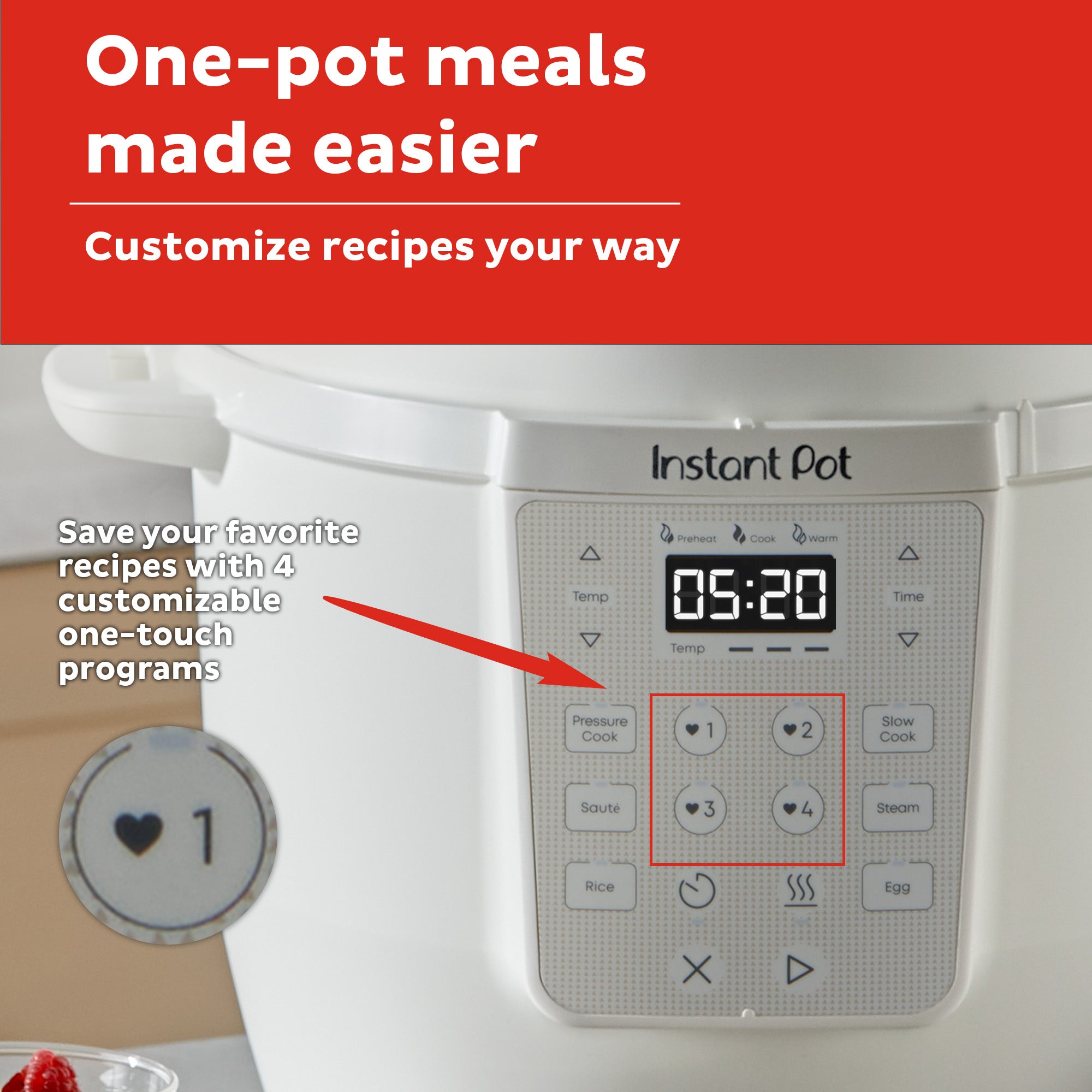 Cuiseur multicuiseur Instant Pot® RIO™ Chef Series 6QT