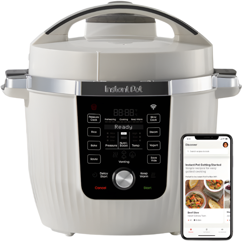 Instant Pot® Pro Max Smart 6QT Multi-Cooker, front view