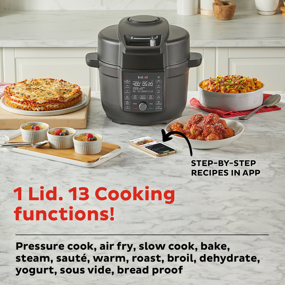 Multi Cooker Using The Instant Pot Air Fryer Lid Multi Cooker