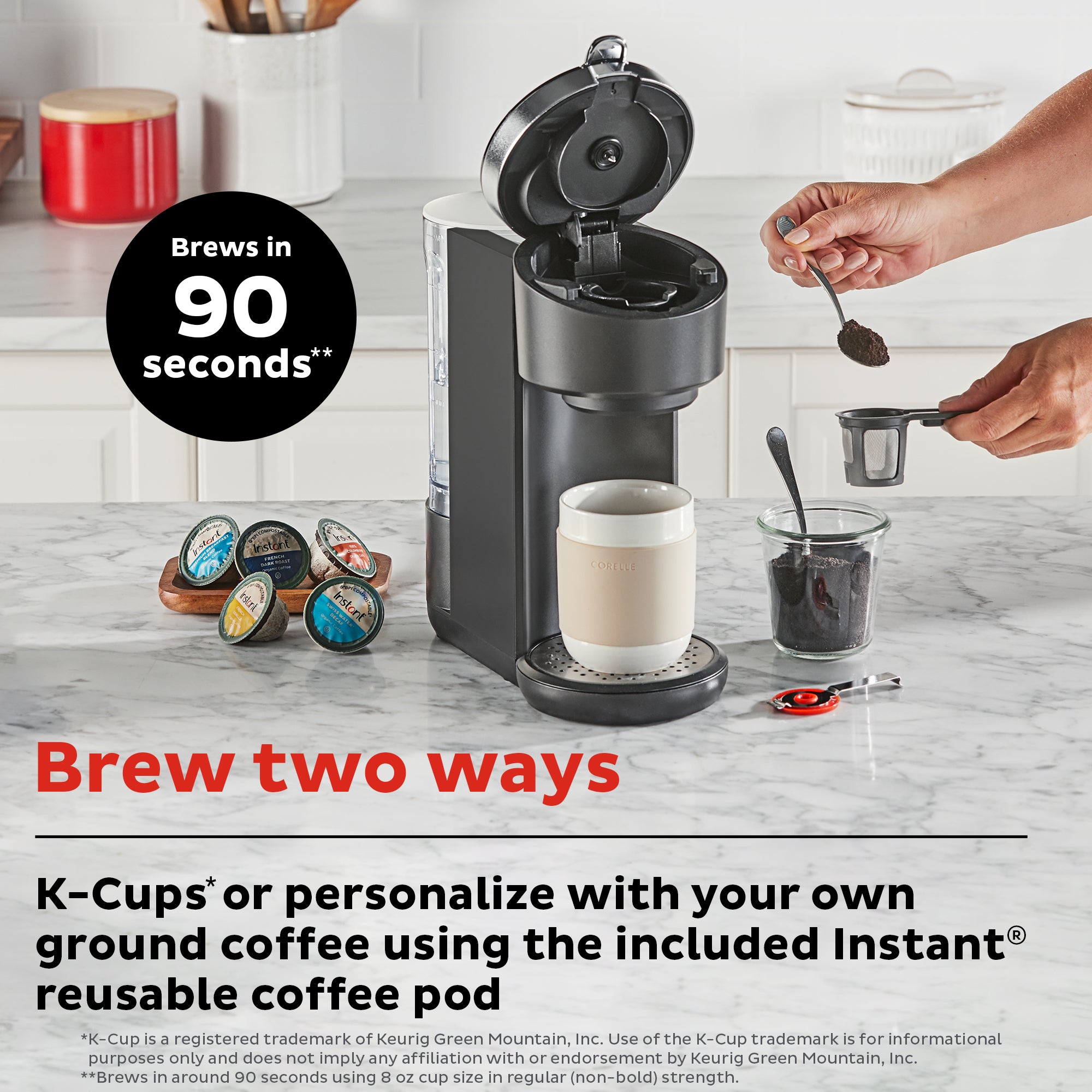 Instant Pot Solo WiFi Connect Single Serve Coffee Maker