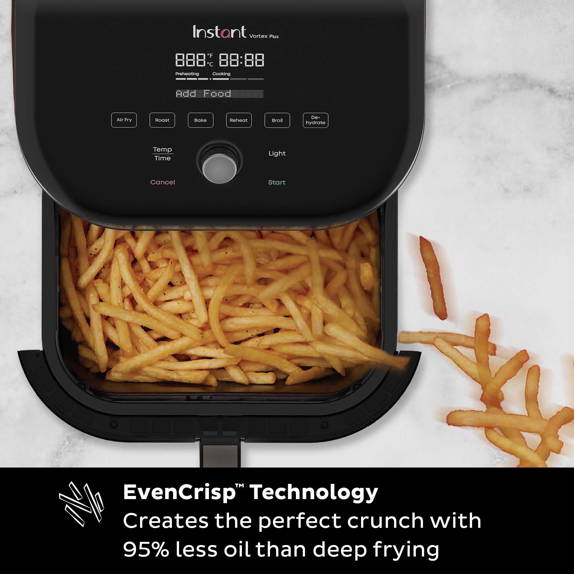 Instant Pot® Vortex® Plus 6QT Stainless Steel Air Fryer with