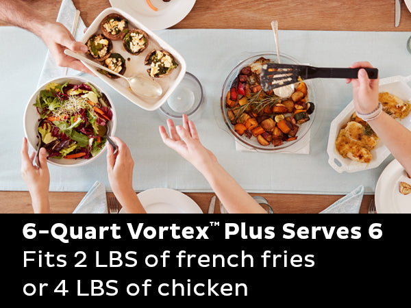 Instant Pot® Vortex® Plus 6QT Stainless Steel Air Fryer with ClearCook