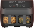 Instant Pot® Vortex® Plus Dual Black 8QT Air Fryer with ClearCook, front view