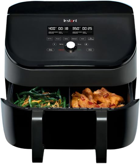 Instant Pot® Vortex® 9QT Air Fryer with VersaZone™ Technology, front view