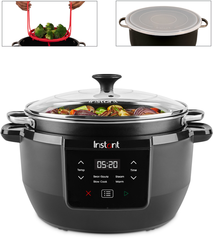 Mijoteuse Instant Pot® Superior Cooker + Cuiseur multifonction (avec accessoires bonus)