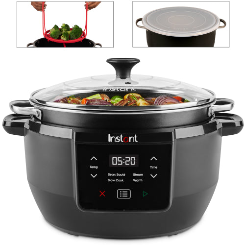 Instant Pot® Superior Cooker Slow Cooker + Multifunctional Cooker (with Bonus Accessories)