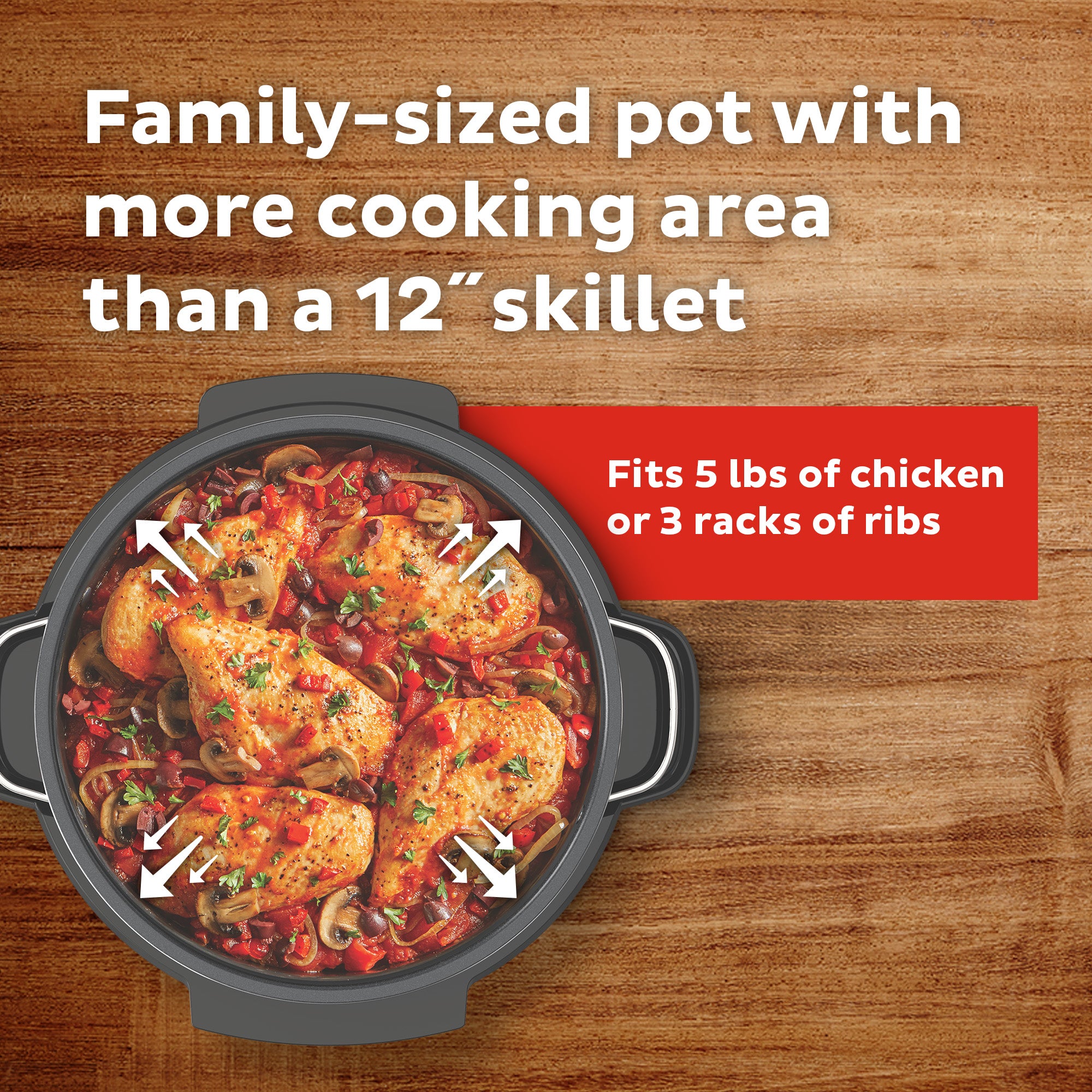 Cooker. Put Instant Pot® Superior Cooker Slow Cooker + Multifunctional Cooker (wit