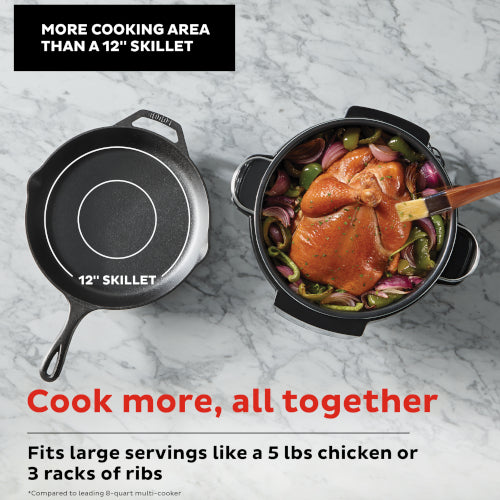 Instant® Superior Cooker Chef Series Slow Cooker + Multifunctional Cooker, Walmart Exclusive