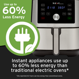   Instant™ Vortex™ Plus 4-quart Air Fryer with text Use up to 60% energy