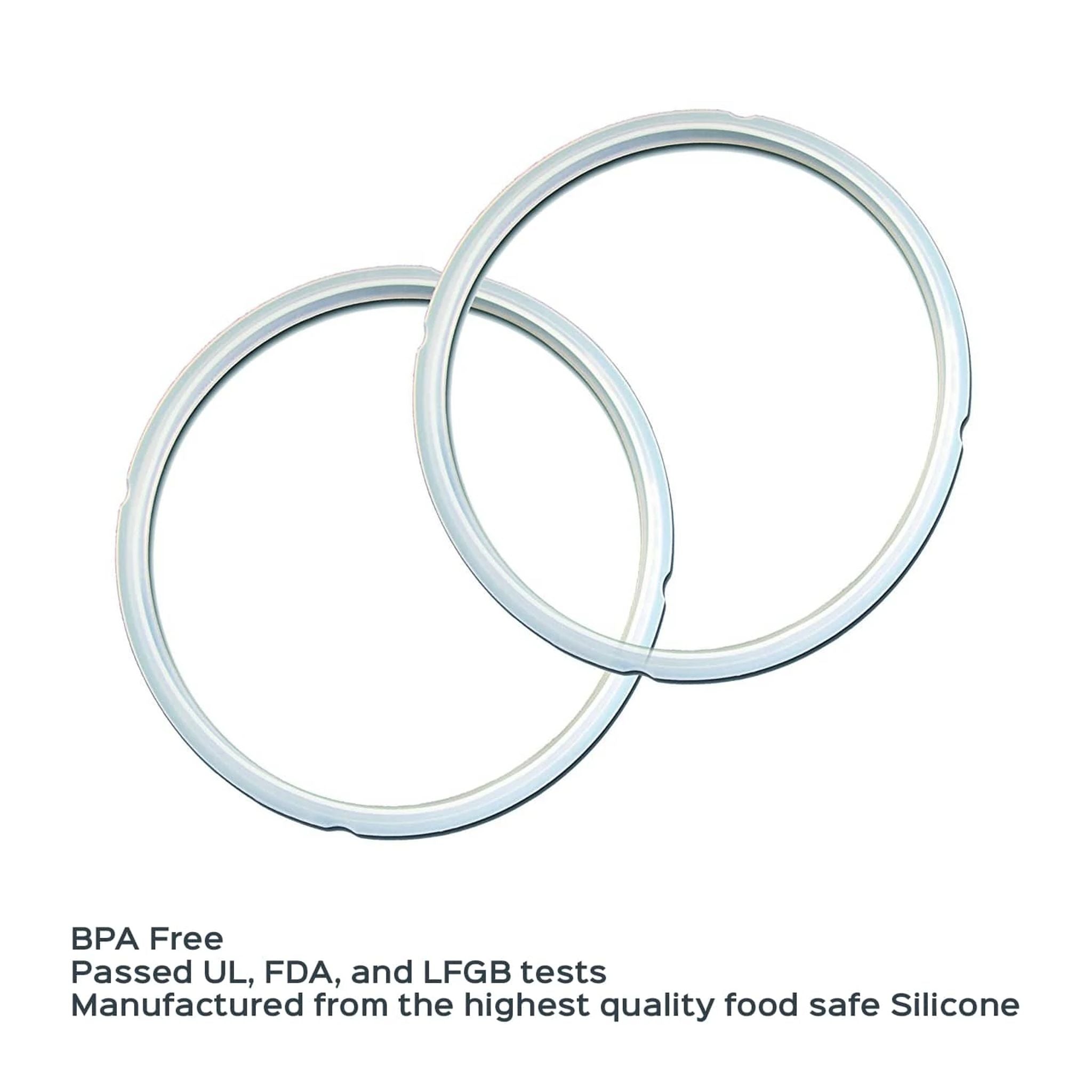 Instant Pot 5 6 quart Clear Sealing Ring 2 pack
