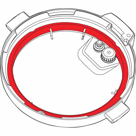  Instant Pot® 5 &amp; 6-quart Sealing Ring mechanical view