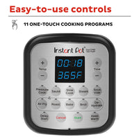 Instant Pot® Duo Crisp™ + Air Fryer 6-quart Multi-Use Pressure Cooker