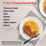  Instant Pot Duo 6-qt Multi-Use Pressure Cooker with text 7 in 1 Functionality