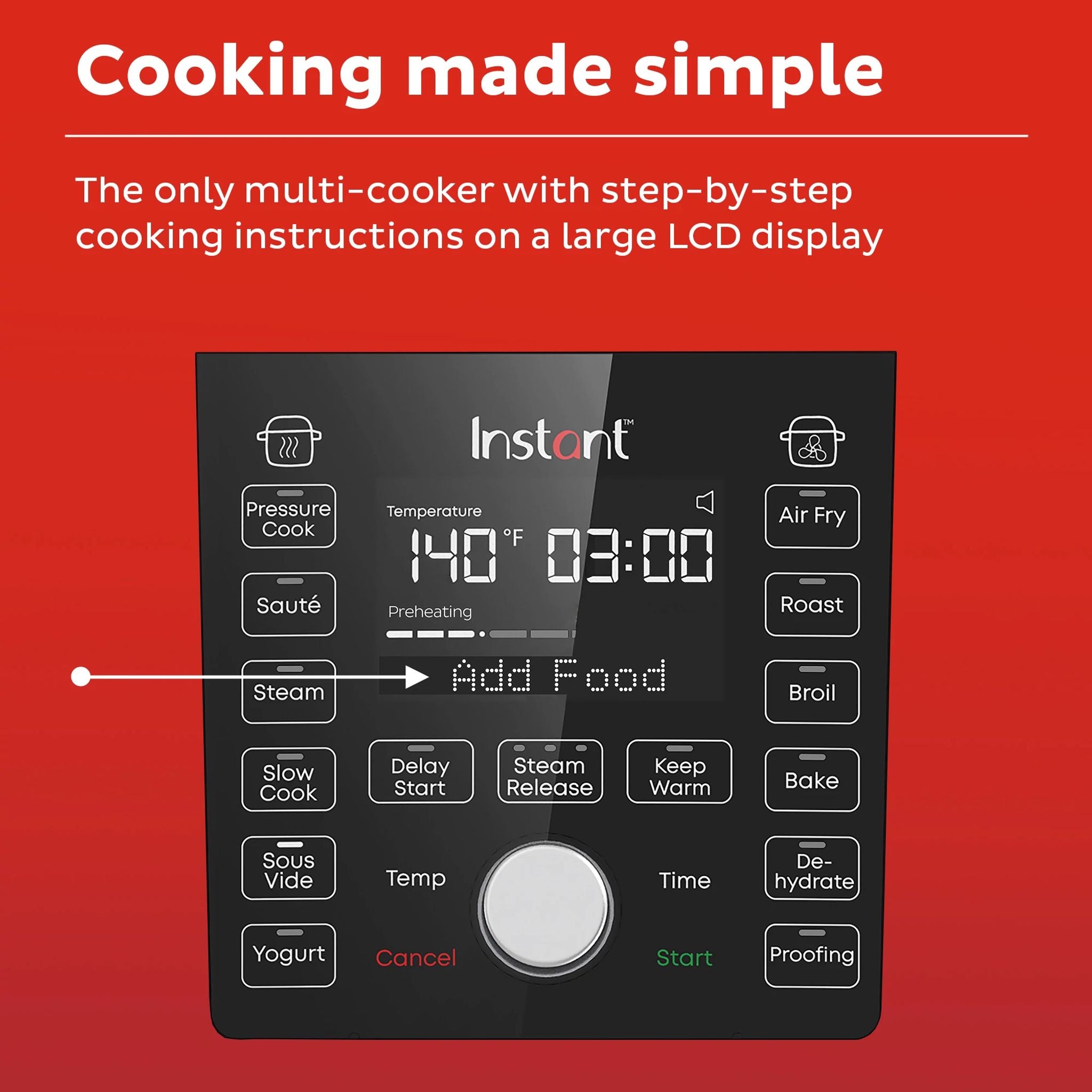 Instant pot cooking instructions hot sale