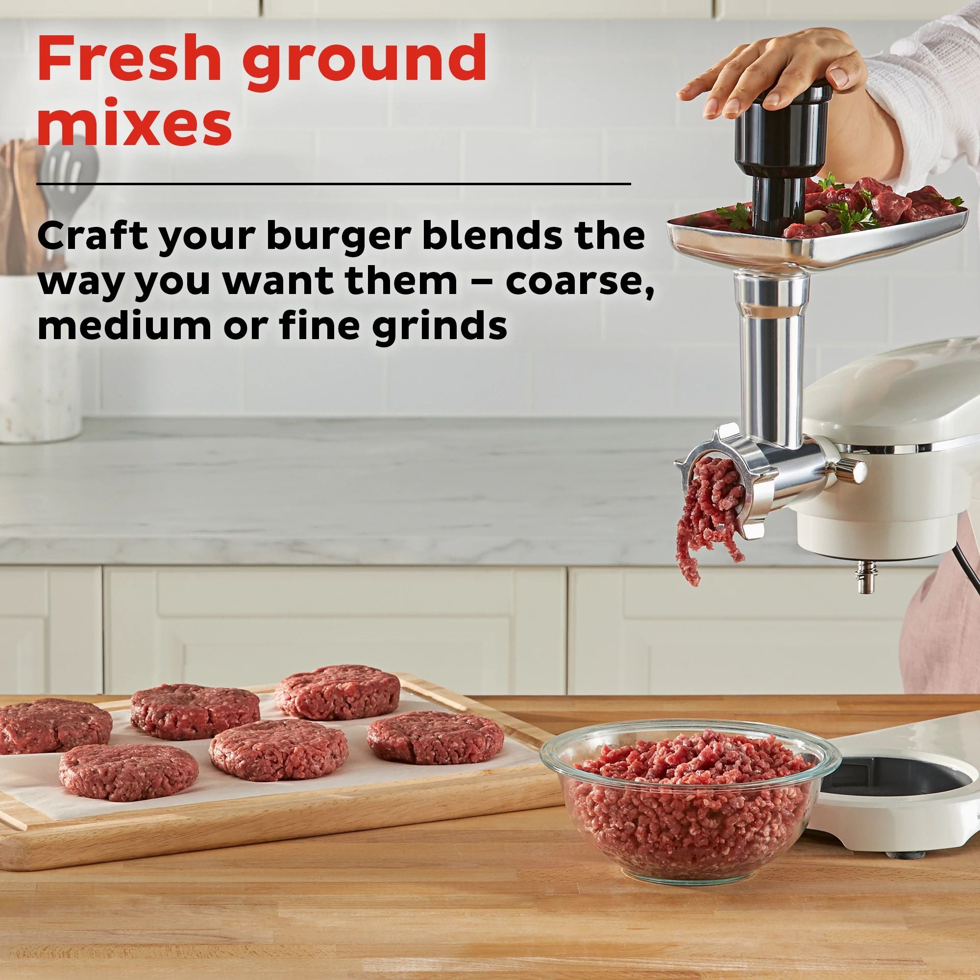 Instant Pot Meat Grinder Accessory Set for Stand Mixer Pro