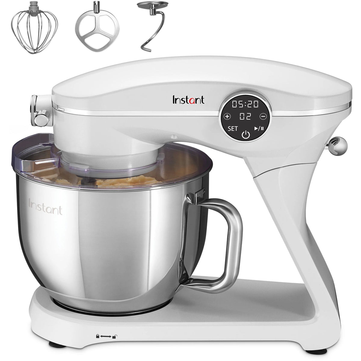can i use a hand mixer in my instant pot Instant Pot® 7.4QT Stand Mixer Pro Series, Pearl White
