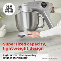 Instant Pot® 7.4QT Stand Mixer Pro Series, Silver
