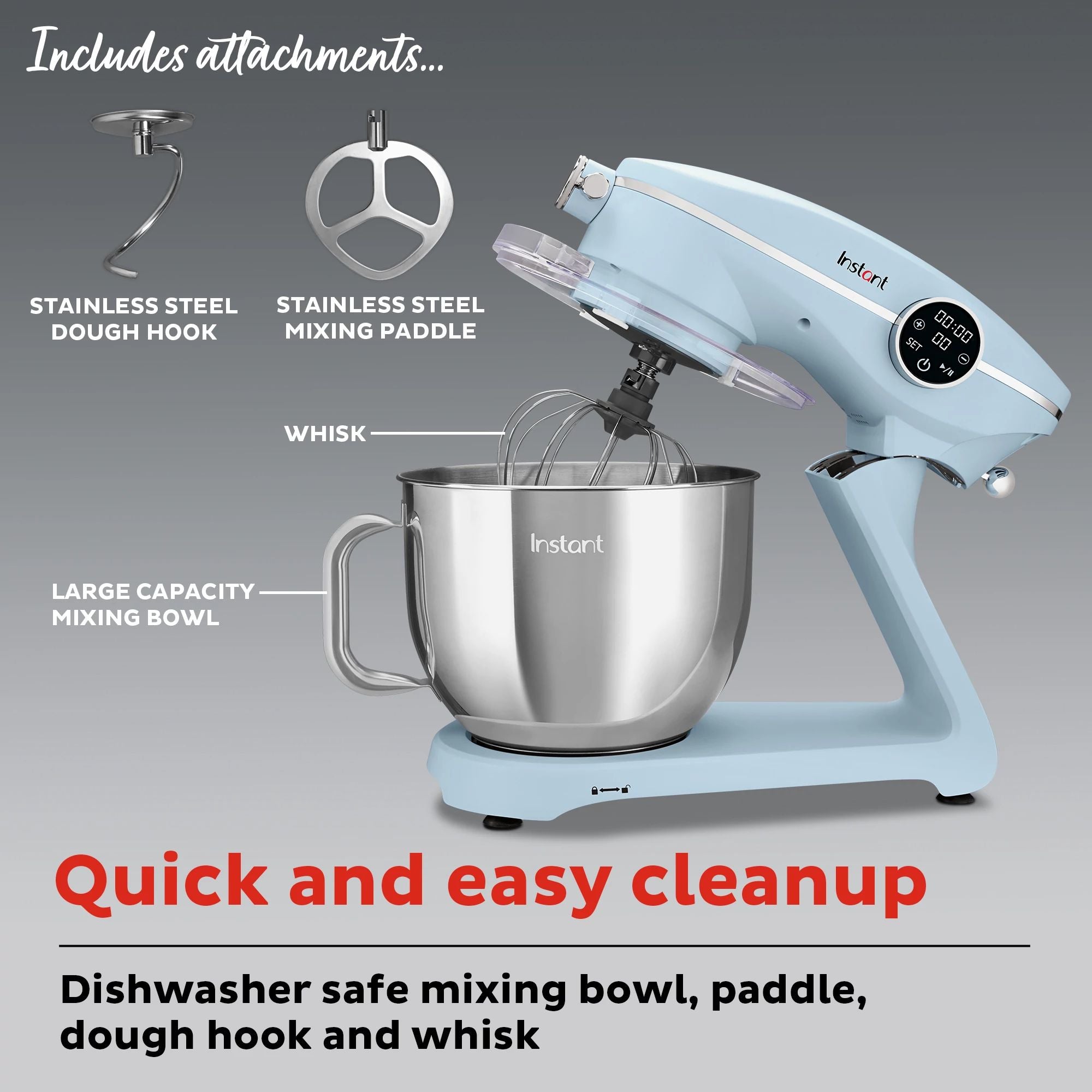 Stainless steel mixing bowl in instant pot sale
