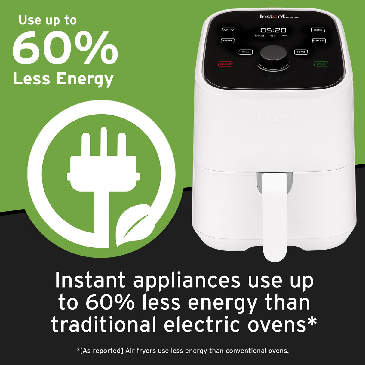 Instant™ Vortex® Mini 2-quart Air Fryer, White