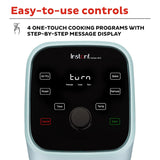 Instant™ Vortex™ Mini 2-quart Air Fryer, Aqua with text Easy to use controls
