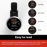  Instant® Accu Slim™ Sous Vide Immersion Circulator with text Easy to read tilted LED dispaly &amp; digital touchscreen