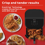  Instant Vortex 5-qt Air Fryer with ClearCook with text crisp &amp; tender results-evencrisp techonology creates perfect crunch