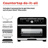  Instant Pot® 18L Omni Plus Toaster Oven with text that says Countertop do-it-all