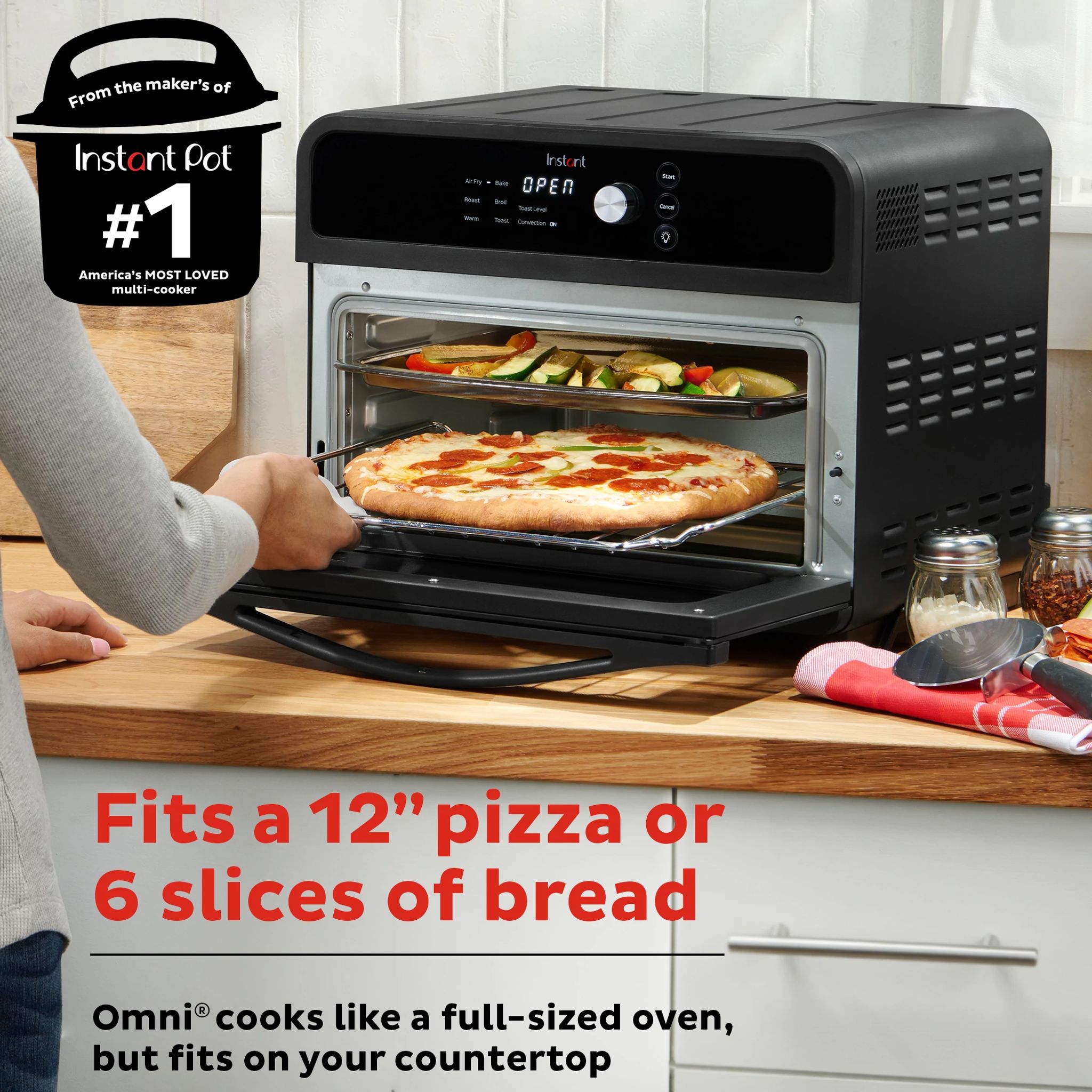 Instant Pot Omni 18L 7 in 1 Air Fryer Toaster Oven