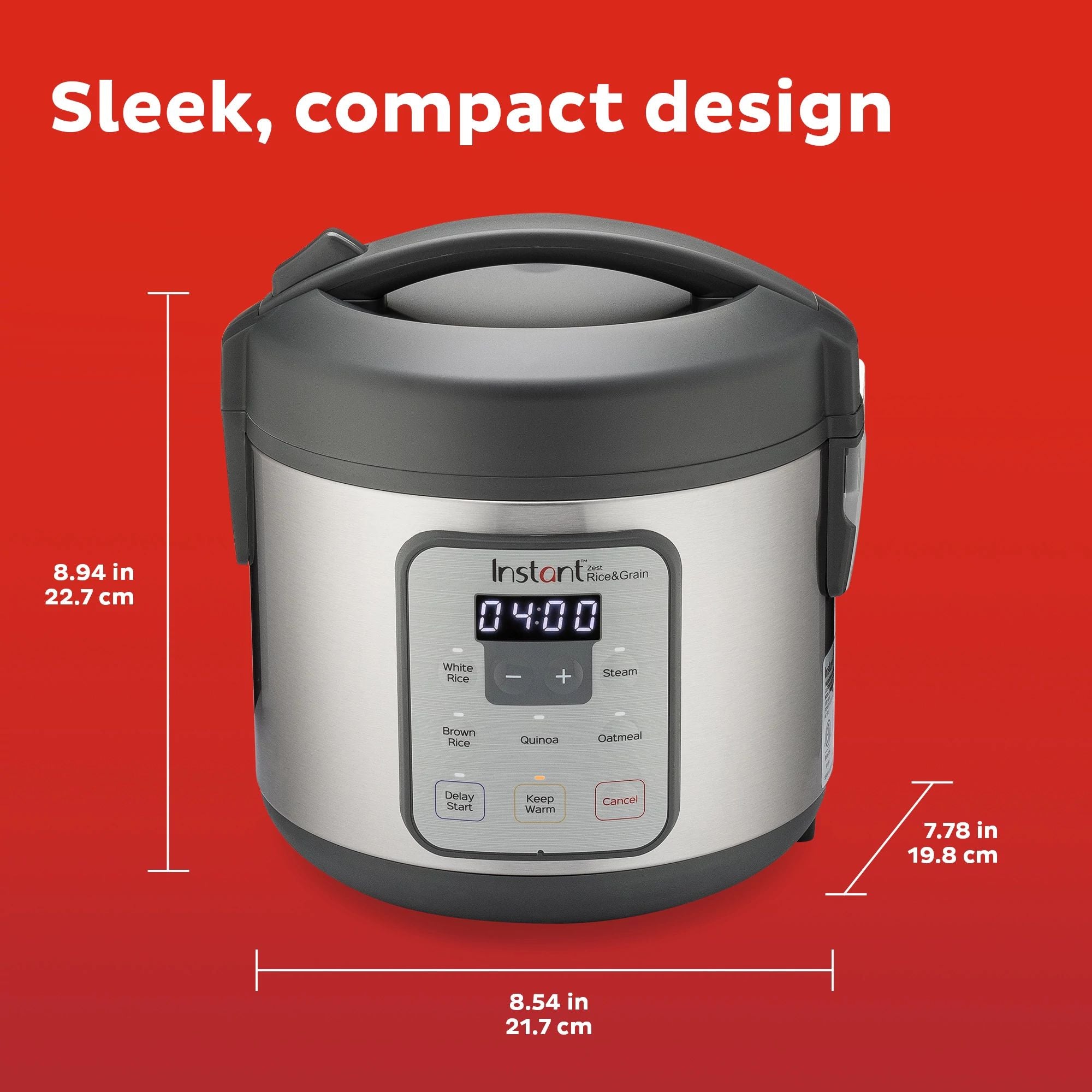 Instant zest rice & grain cooker manual outlet