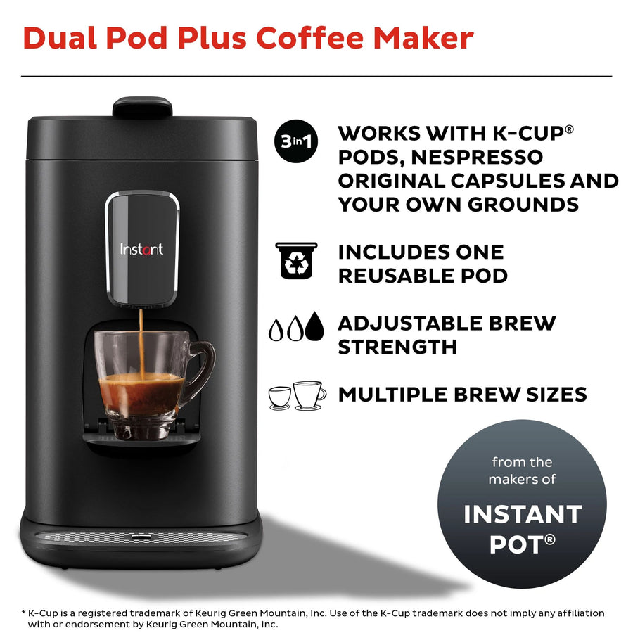 Instant Pot® Dual Pod Plus Coffee Maker