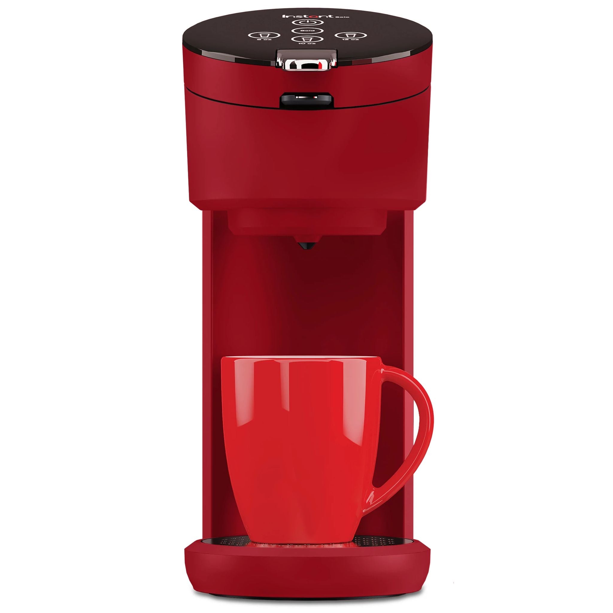 Single cup drip coffee maker top