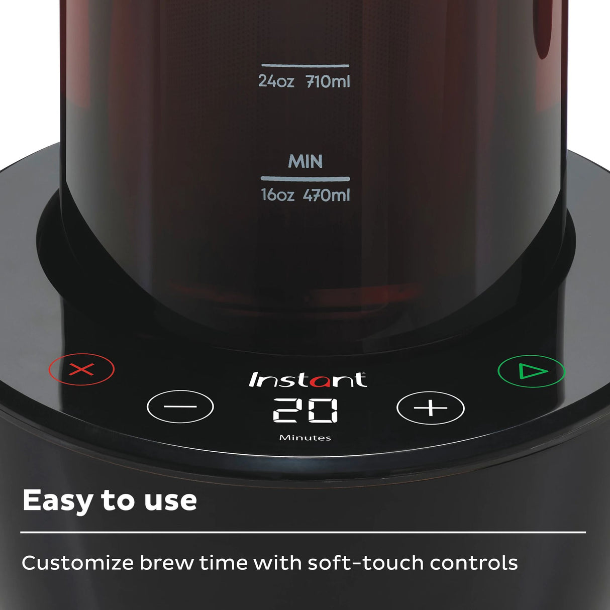  Instant® Cold Brewer Easy to use
