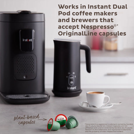  Text works Instant Dual Pod coffee makers &amp; brewers that accept Nesprresso OriginalLine capsules 