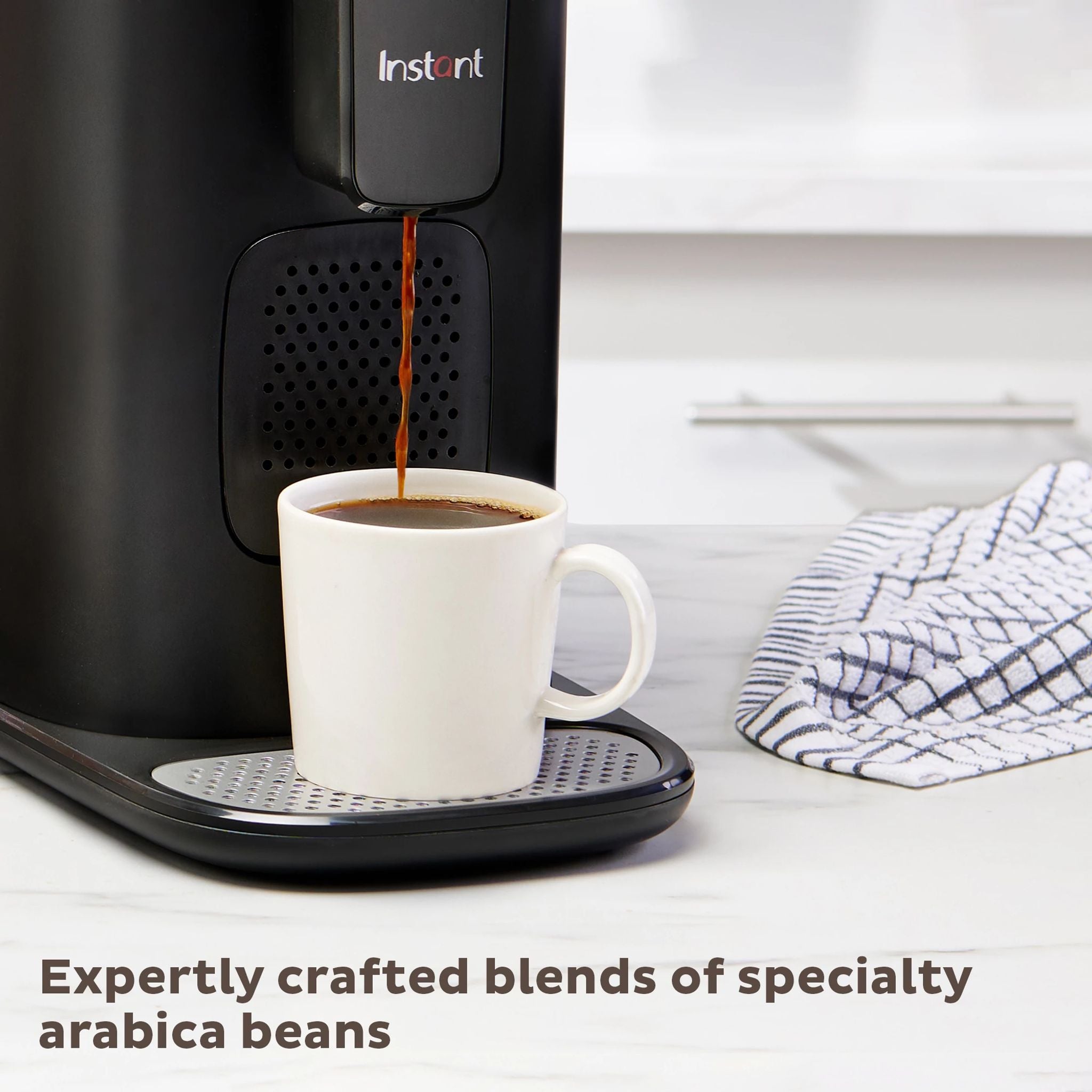 Instant Pot Compostable Espresso Capsules Lungo Medium Roast 10 capsules