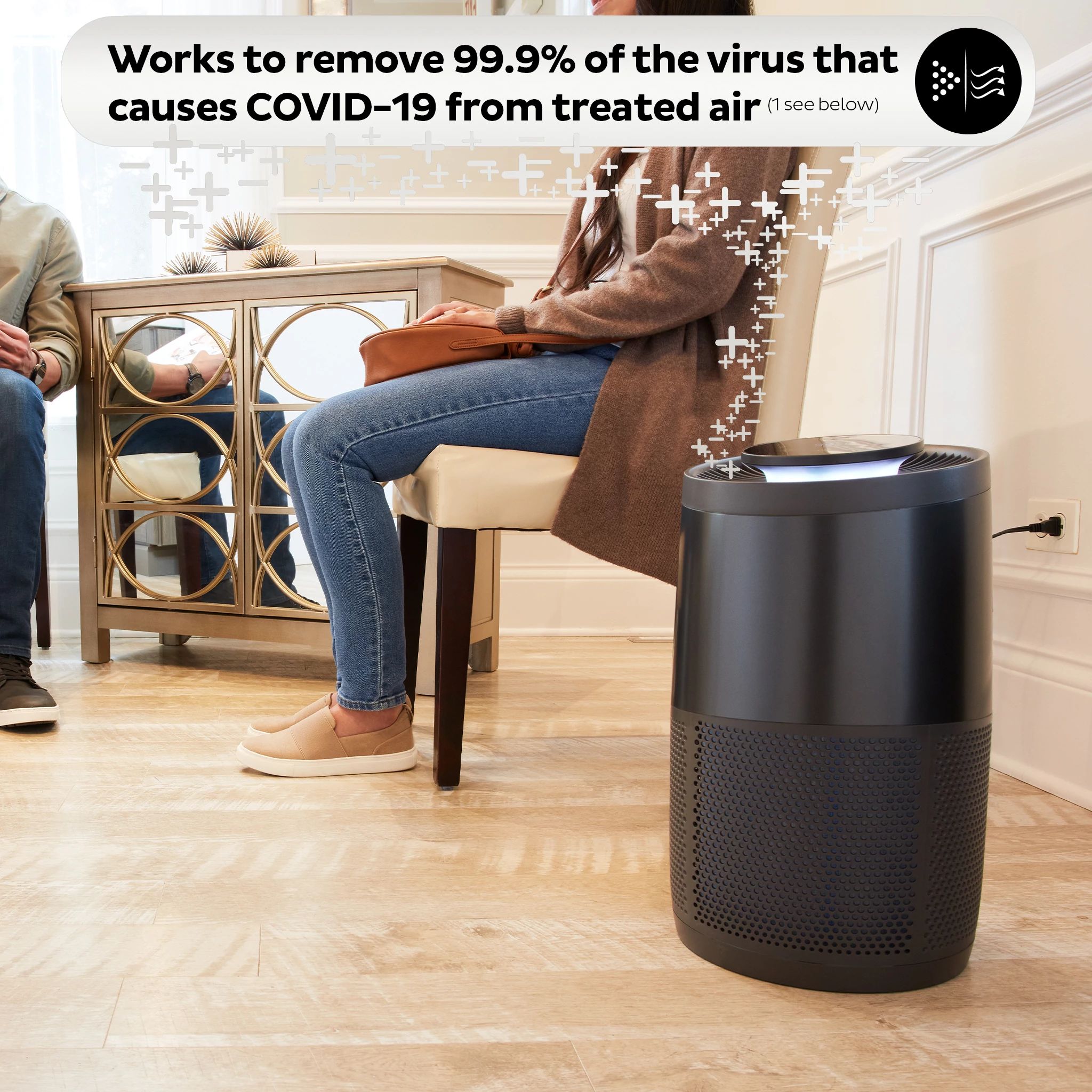 Instant Air Purifier Medium with Night Mode Charcoal Instant Pot