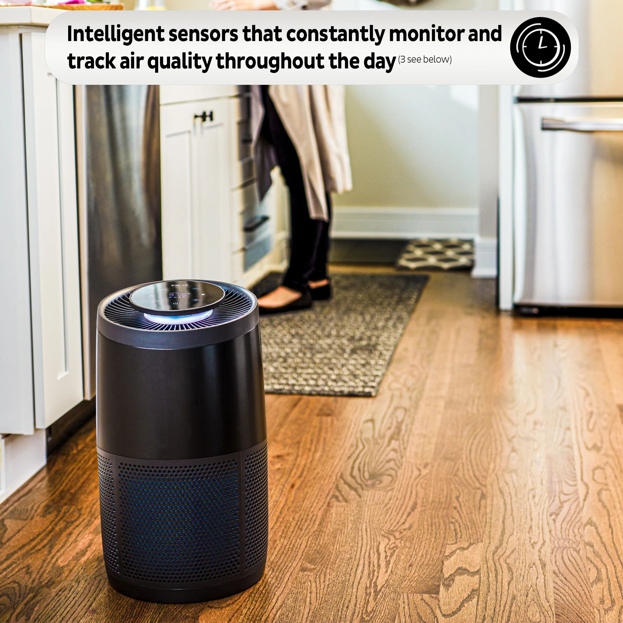 Instant Pot® Air Purifier, Medium with Night Mode, Charcoal