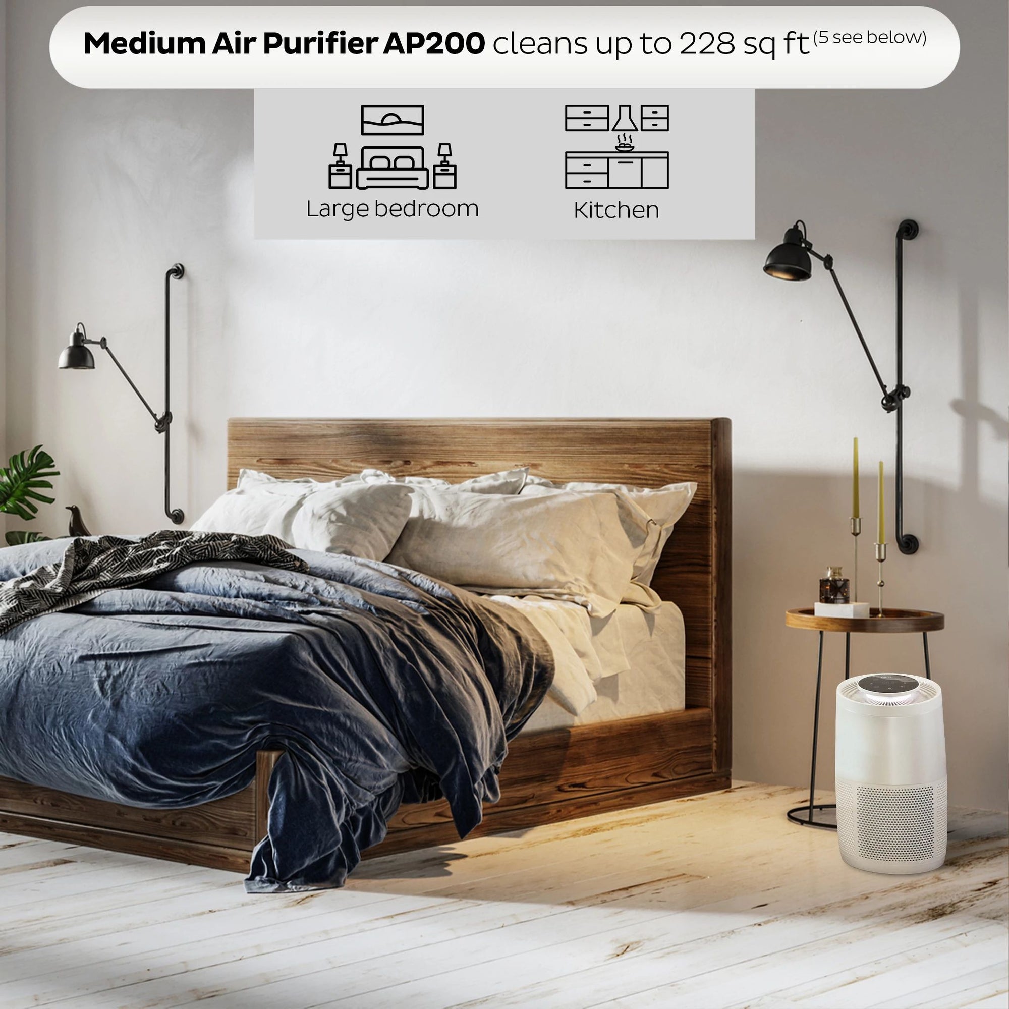  Instant Air Purifier, Medium, Pearl