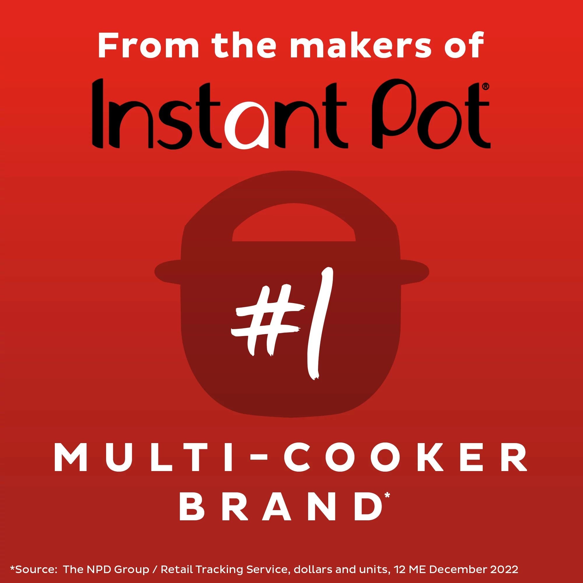 Instant™ Precision 6-quart Dutch Oven, Red Lid – Instant Pot